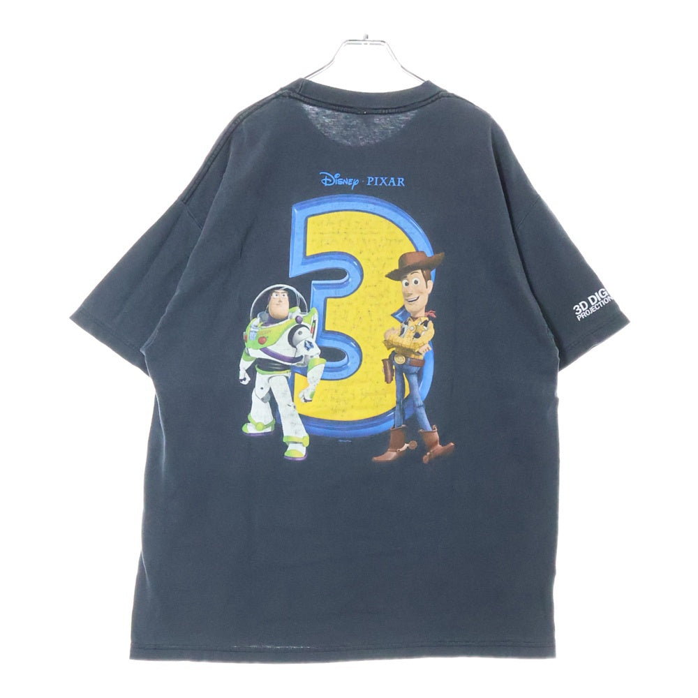 VINTAGE(ヴィンテージ) 00'S TOY STORY トイストーリー プリント半袖Tシャツ カットソー ブラック