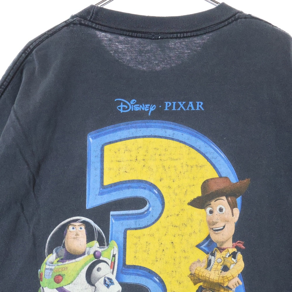 VINTAGE(ヴィンテージ) 00'S TOY STORY トイストーリー プリント半袖Tシャツ カットソー ブラック