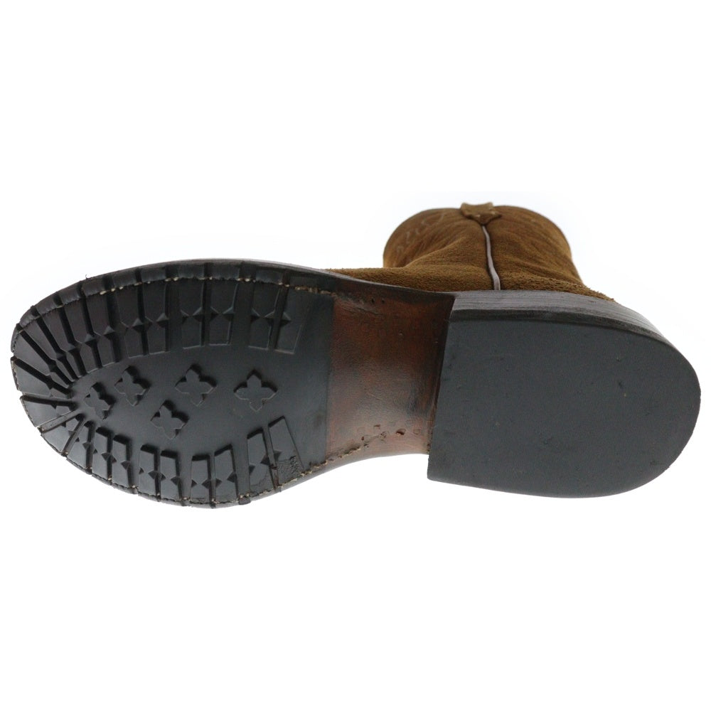Rios Of Mercedes(リオスオブメルセデス) 8859K VIBRAM SOLE スウェード ウエスタンブーツ ベージュ