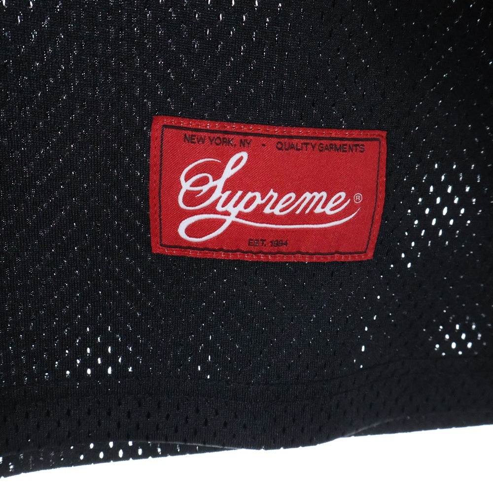 SUPREME(シュプリーム) 25SS Bandana Football Jersey バンダナフットボール半袖シャツ ブラック
