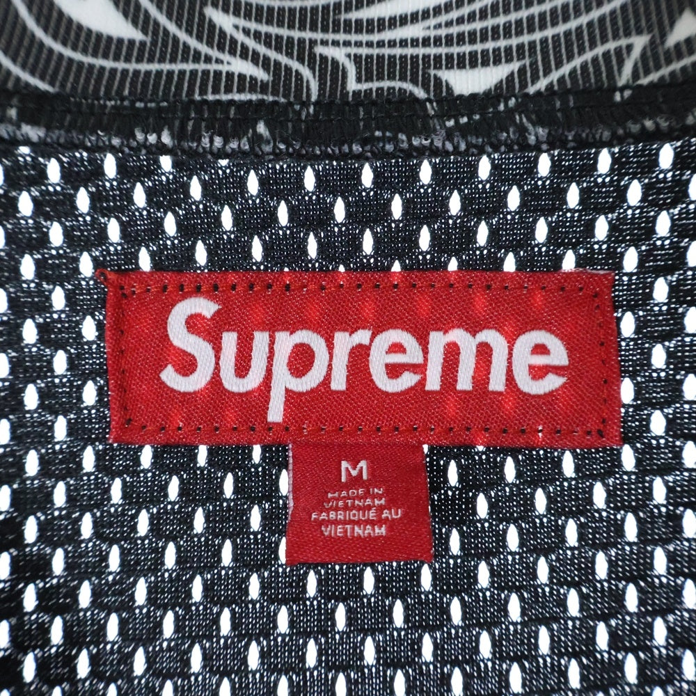 SUPREME(シュプリーム) 25SS Bandana Football Jersey バンダナフットボール半袖シャツ ブラック