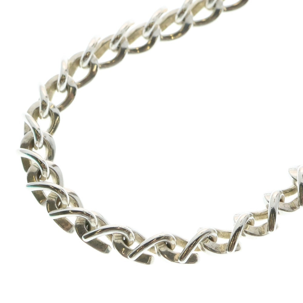 TIFFANY&Co(ティファニー) SS MDLNK FORGE POLNL フォージミディアムリンク チェーンネックレス シルバー