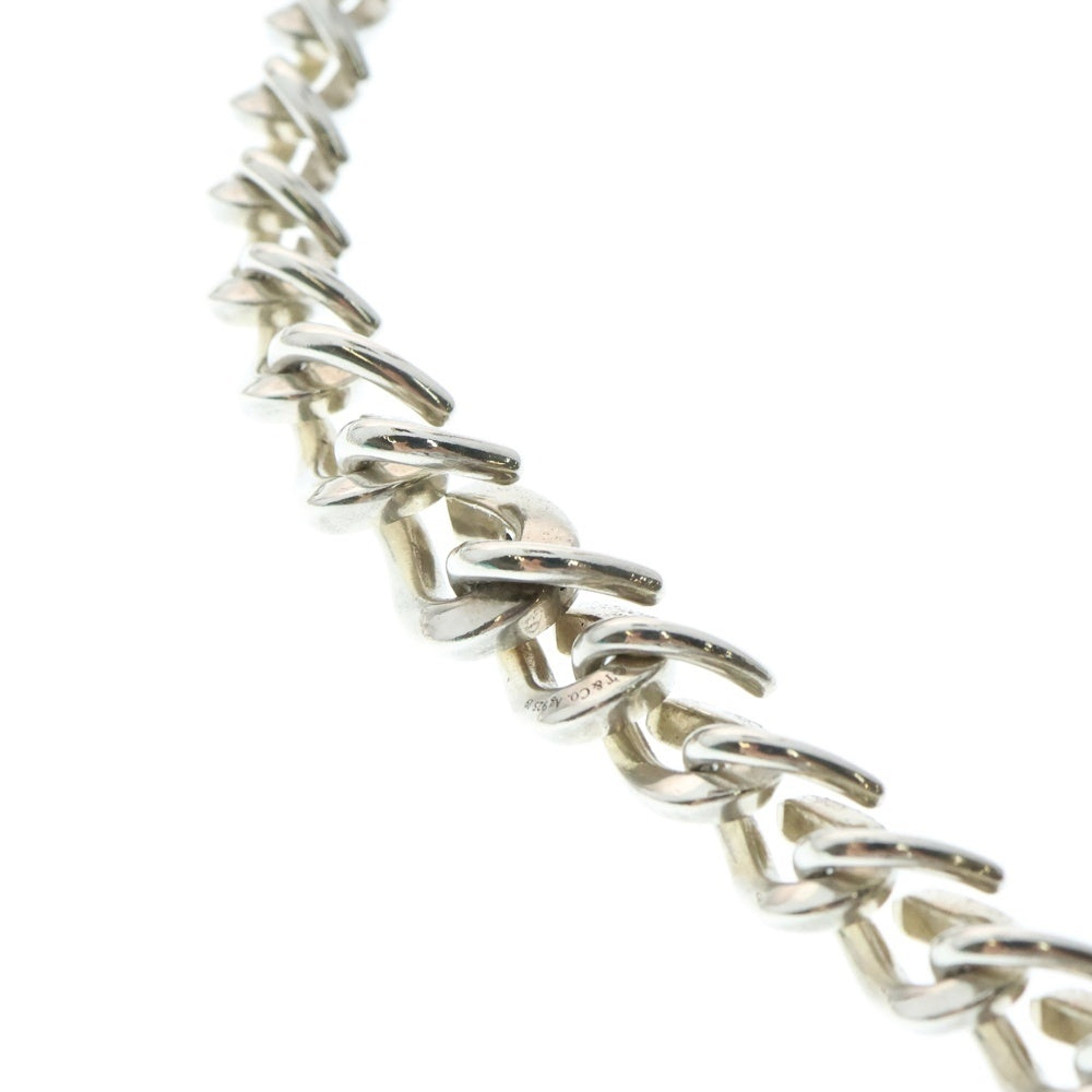 TIFFANY&Co(ティファニー) SS MDLNK FORGE POLNL フォージミディアムリンク チェーンネックレス シルバー