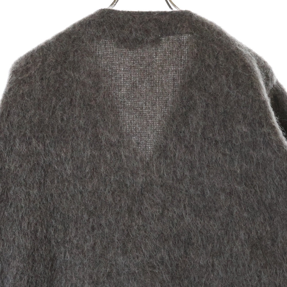 OUR LEGACY(アワーレガシー) CARDIGAN OLIVE MELANGE MOHAIR アルパカ混 モヘアニットカーディガン M4213CRM 46 ブラウン