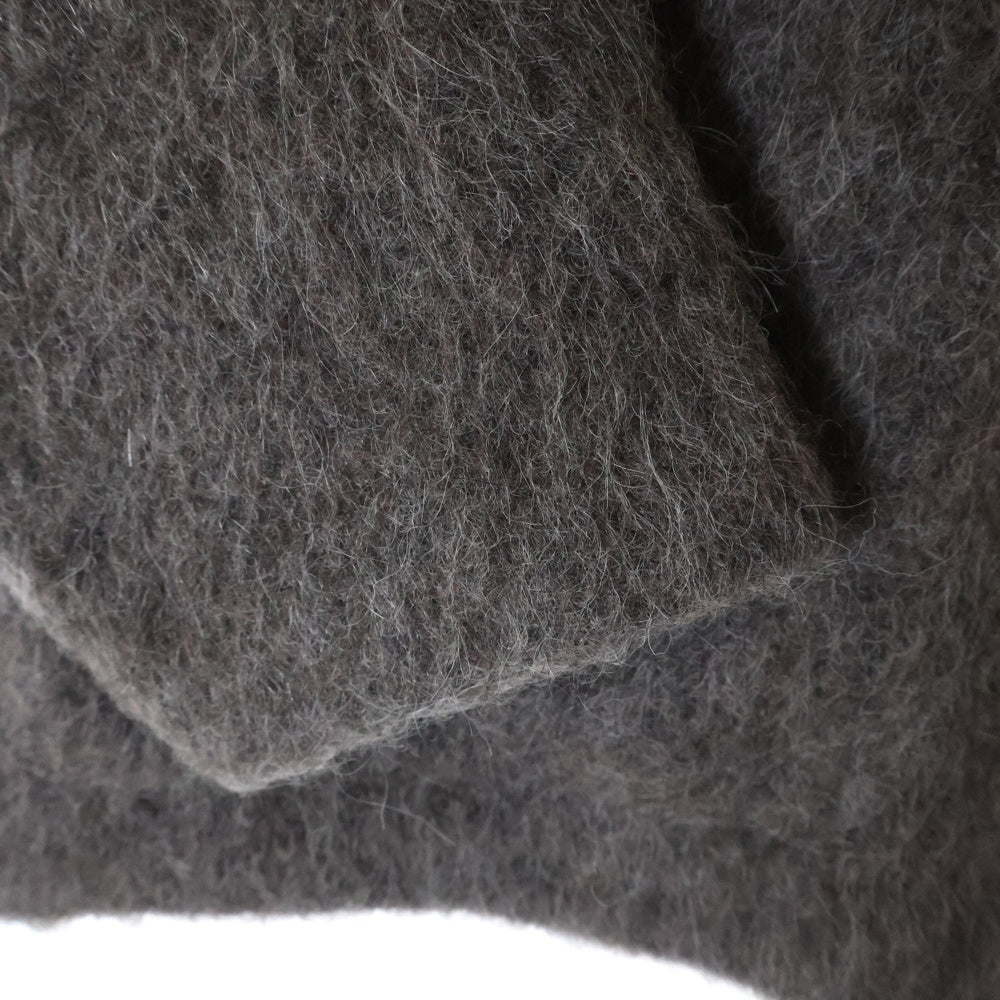 OUR LEGACY(アワーレガシー) CARDIGAN OLIVE MELANGE MOHAIR アルパカ混 モヘアニットカーディガン M4213CRM 46 ブラウン