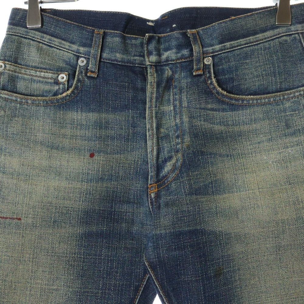 Dior HOMME(ディオールオム) 07SS エディー期 デニムパンツ ボタンフライ ストレートパンツ