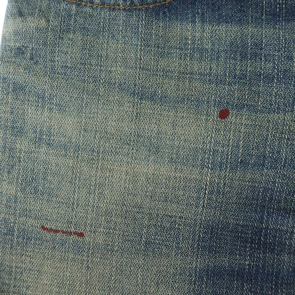 Dior HOMME(ディオールオム) 07SS エディー期 デニムパンツ ボタンフライ ストレートパンツ