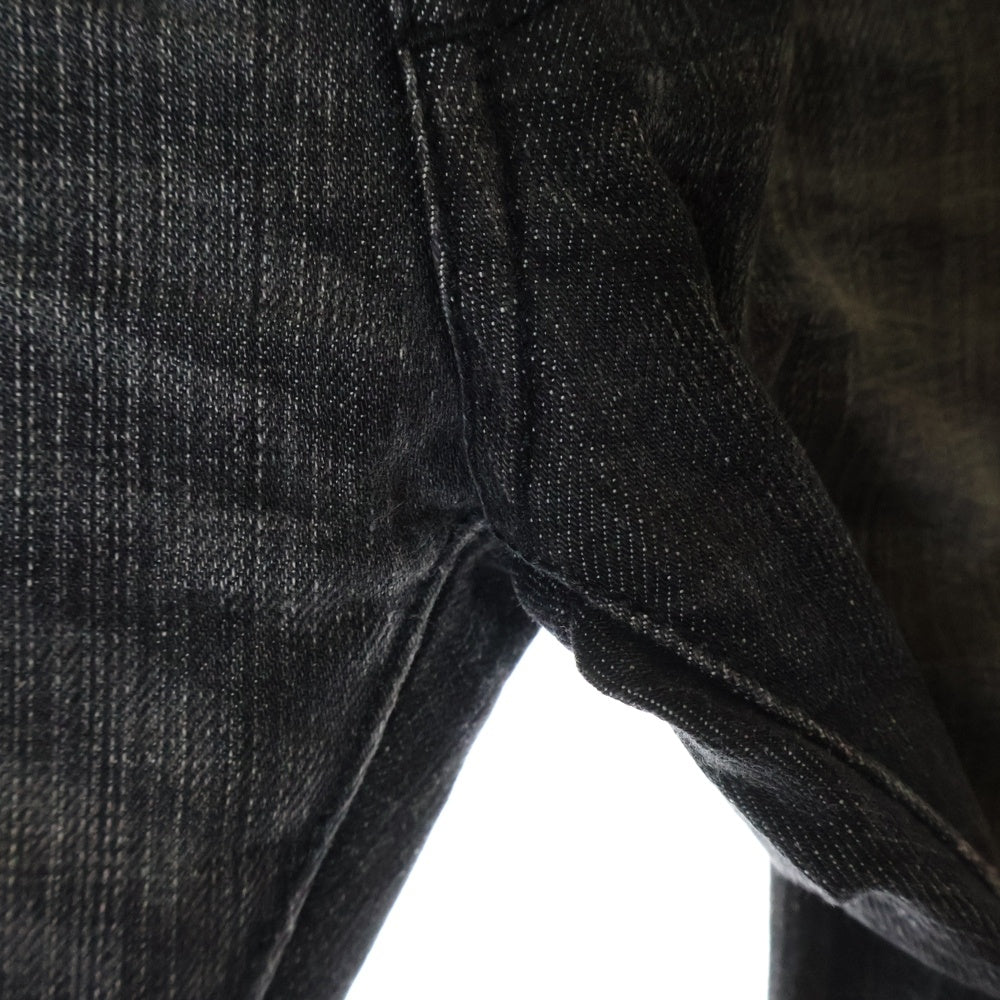 Dior HOMME(ディオールオム) 09AW クリス期 デニムパンツ ボタンフライ ストレートパンツ 9H31J2221253