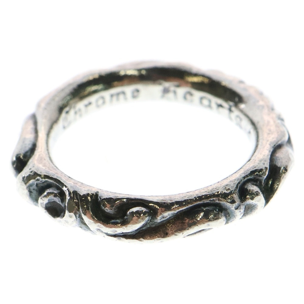 CHROME HEARTS(クロムハーツ) SCRL BAND スクロールバンド リング シルバー