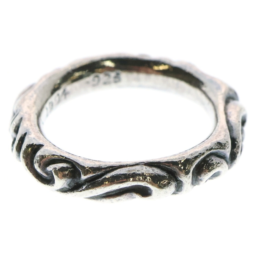 CHROME HEARTS(クロムハーツ) SCRL BAND スクロールバンド リング シルバー