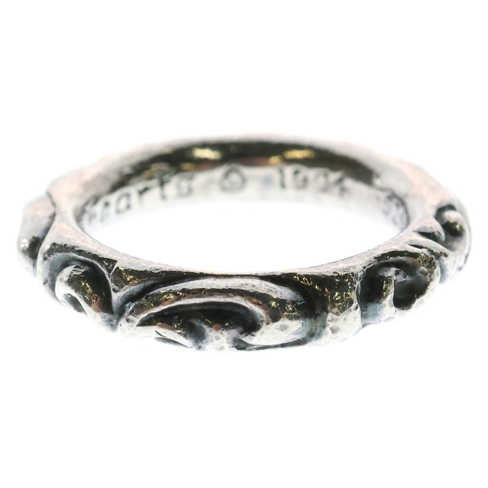 CHROME HEARTS(クロムハーツ) SCRL BAND スクロールバンド リング シルバー