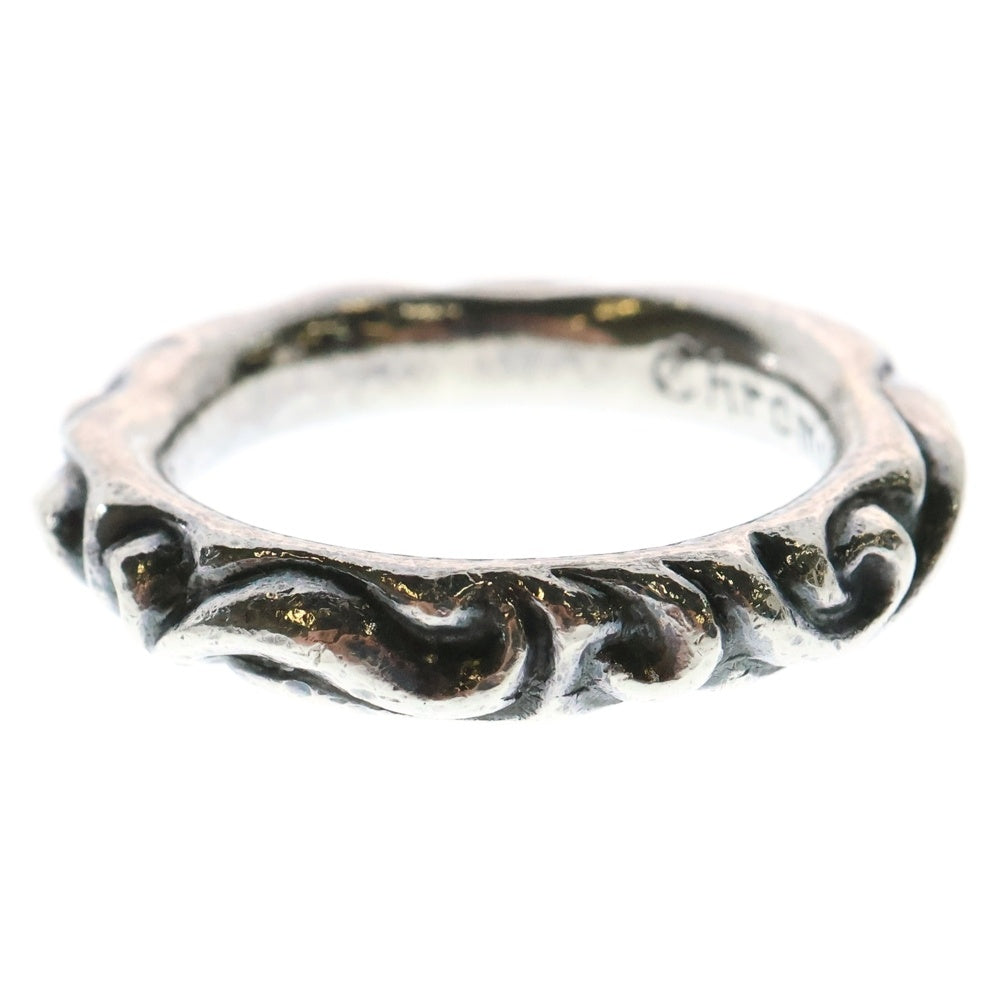 CHROME HEARTS(クロムハーツ) SCRL BAND スクロールバンド リング シルバー