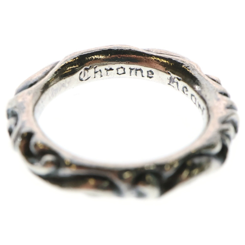 CHROME HEARTS(クロムハーツ) SCRL BAND スクロールバンド リング シルバー