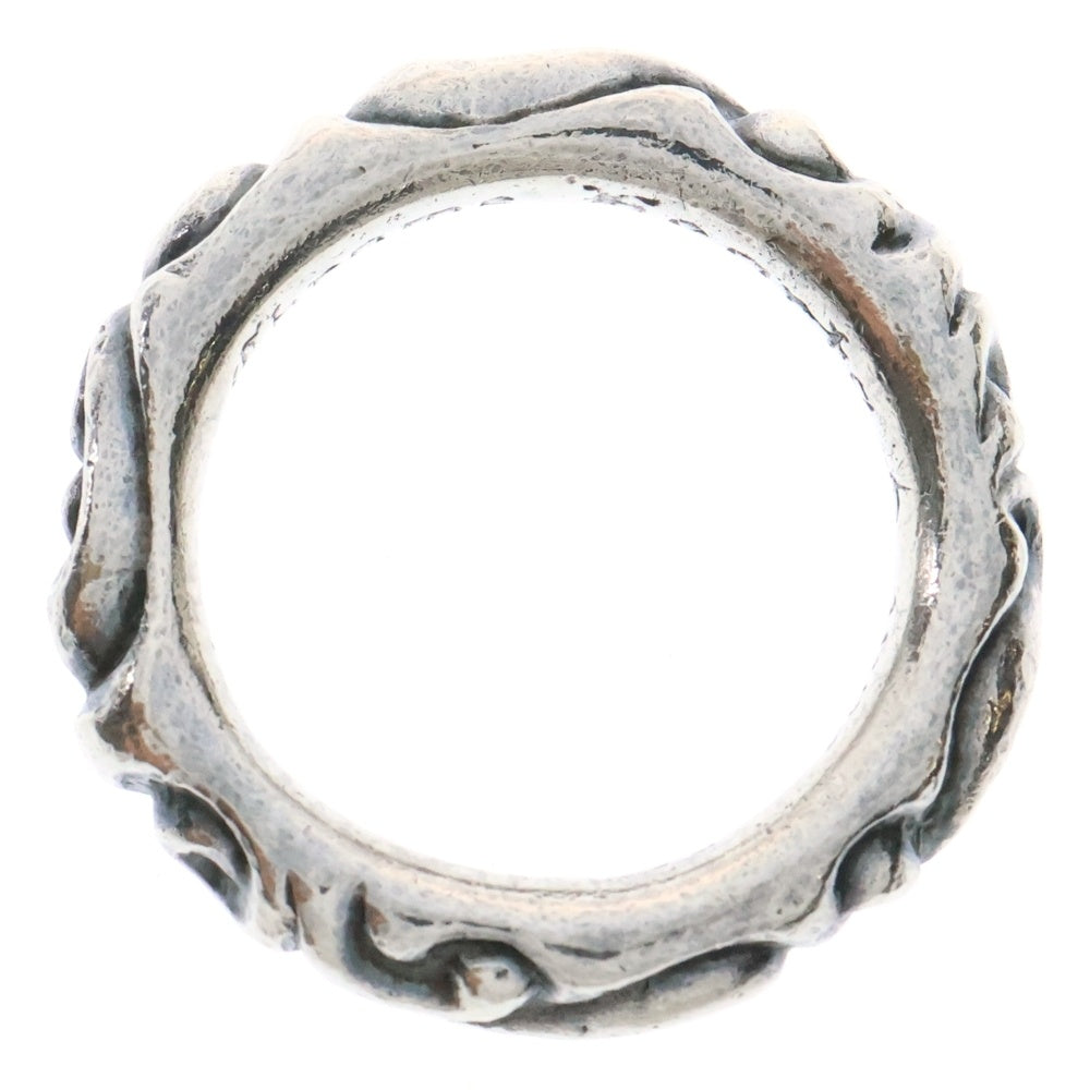 CHROME HEARTS(クロムハーツ) SCRL BAND スクロールバンド リング シルバー