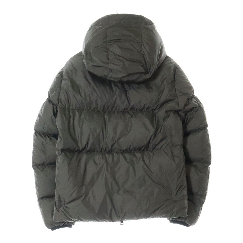 MONCLER(モンクレール) MONTCLA モンクラー ロゴフーデッドナイロンダウンジャケット アウター カーキ F20911B56900