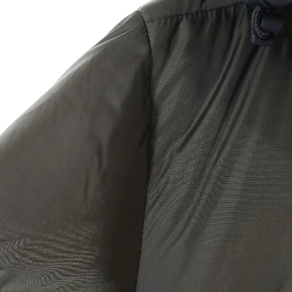 MONCLER(モンクレール) MONTCLA モンクラー ロゴフーデッドナイロンダウンジャケット アウター カーキ F20911B56900