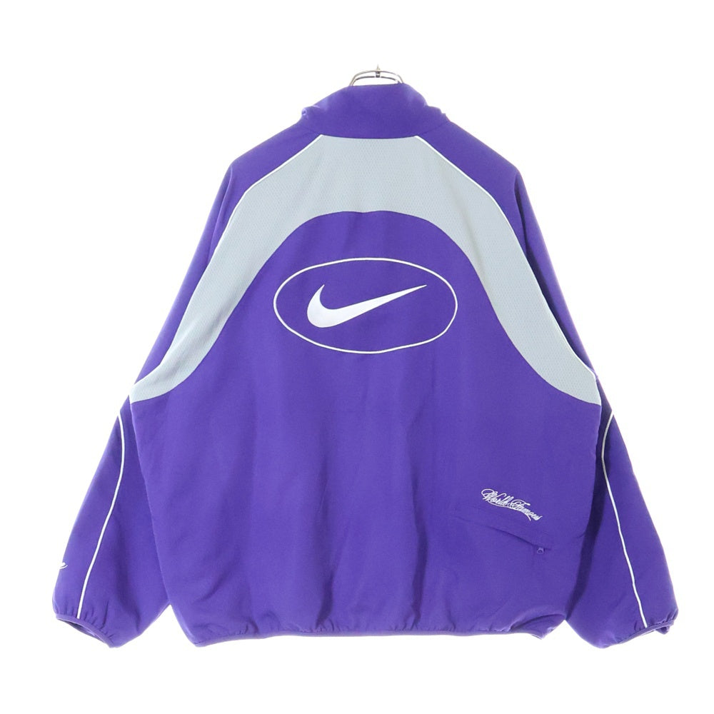 SUPREME(シュプリーム) 25SS x Nike Track Jacket HF9622-545 ナイキ 刺繍ロゴ トラックジャケット パープル
