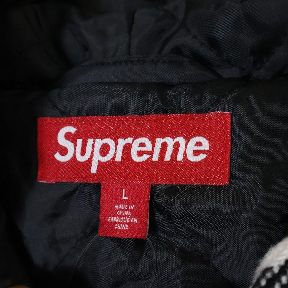 SUPREME(シュプリーム) 25SS Woven Stripe Hooded Jacket ウーブンストライプフーディージャケット アウター ピンク/ホワイト