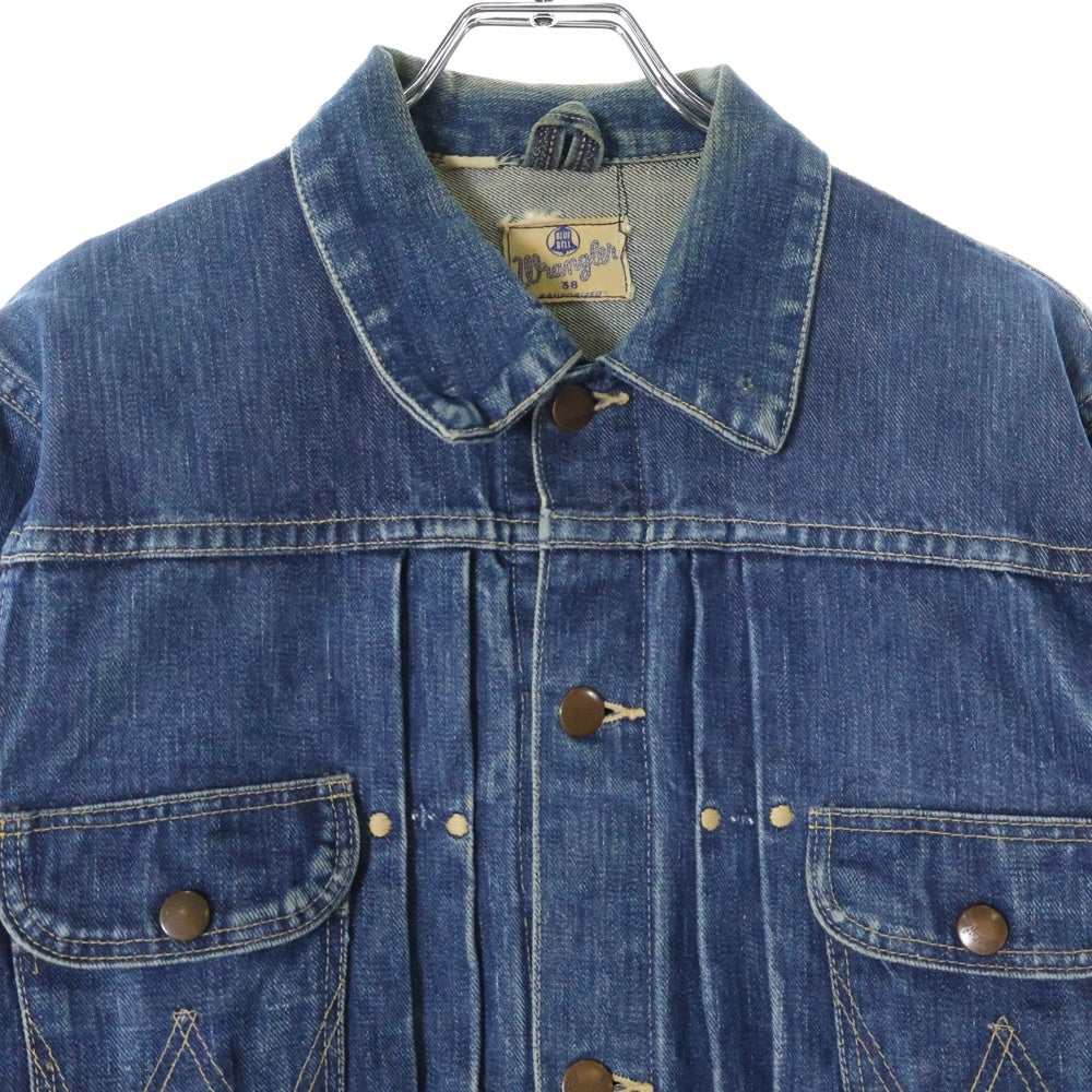 Wrangler(ラングラー) 50s VINTAGE 111MJ 縦ベル デニムジャケット インディゴ
