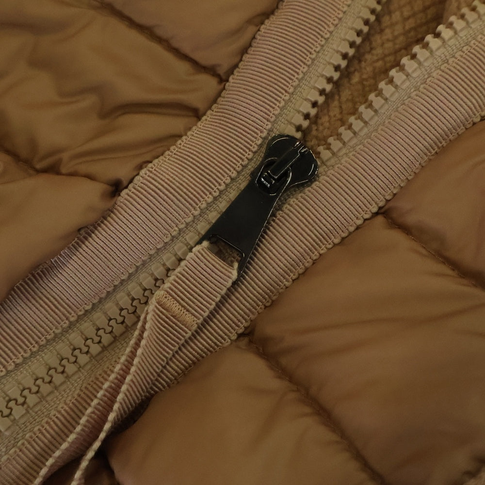 MONCLER(モンクレール) MAGLIONE TRICOT ALLA COREANA ニット切り替え中綿ジャケット ピンク レディース C20939474800