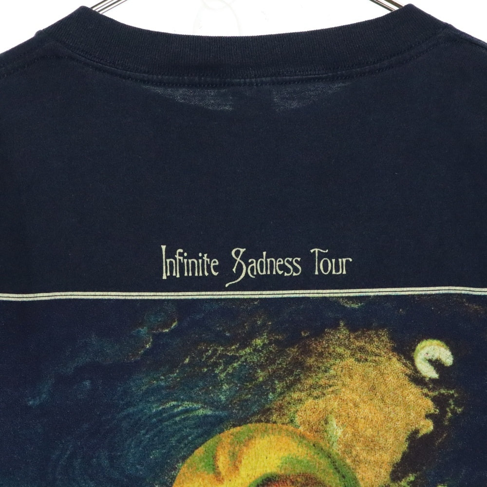 VINTAGE(ヴィンテージ) 90's THE SMASHING PUMPKINS MELLON COLLIE AND THE INFINITE SADNES スマッシング パンプキンズ メロンコリー 半袖Tシャツ カットソー ネイビー