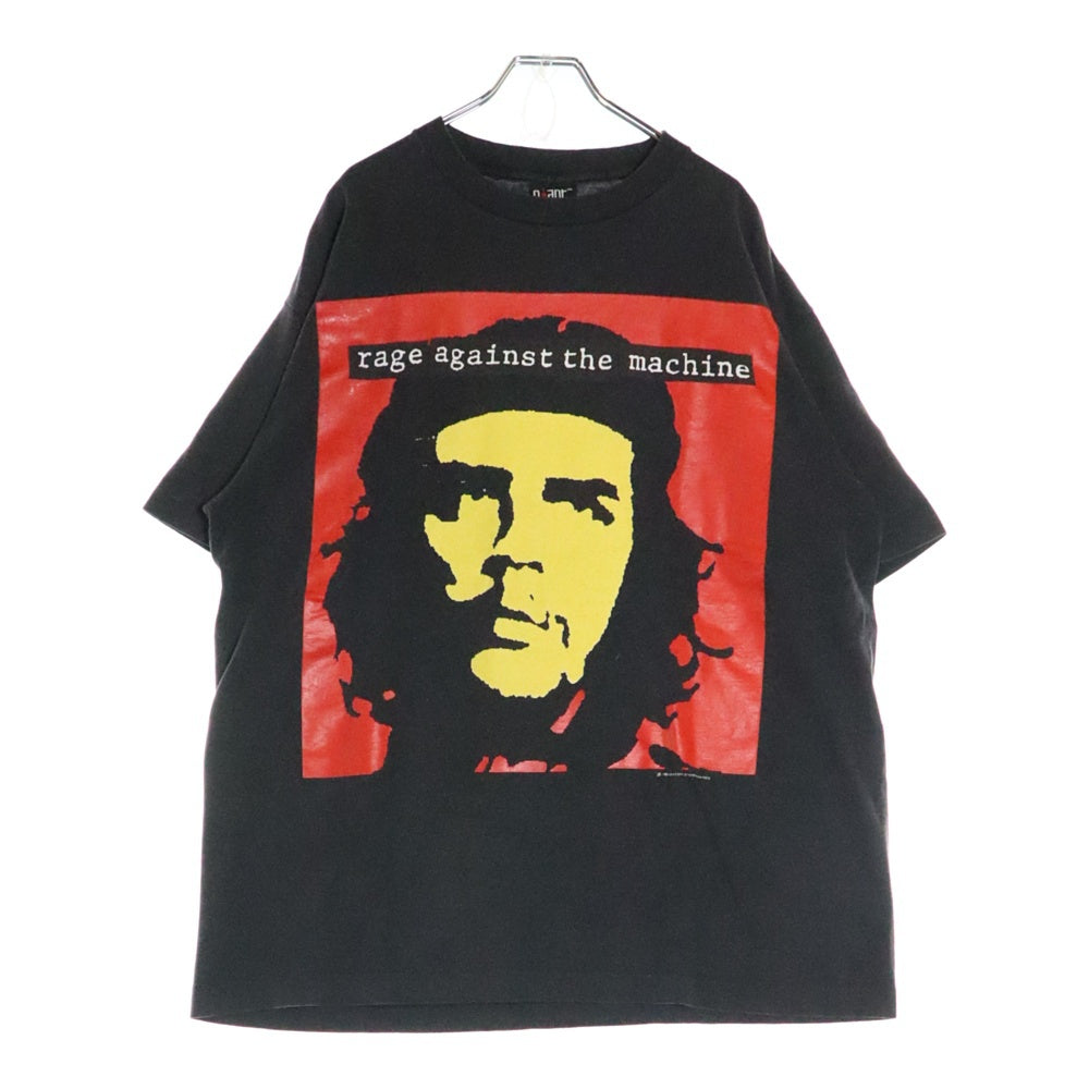 VINTAGE(ヴィンテージ) 90's RAGE AGAINST THE MACHINE CHE GUEVARA レイジアゲインストザマシーン チェゲバラ 半袖Tシャツ カットソー ブラック