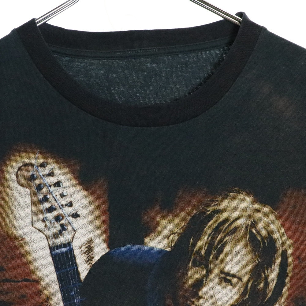 VINTAGE(ヴィンテージ) NIRVENA KURT KOBAIN BOOTLEG ニルヴァーナ カートコバーン ブート プリント半袖Tシャツ カットソー ブラック