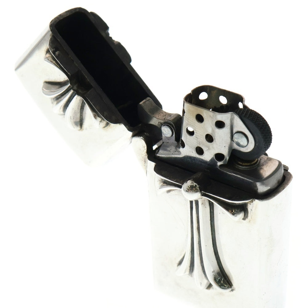 CHROME HEARTS(クロムハーツ) ZIPPO LIGHTERZ-V2 スモールCHクロスタイニーW ジッポライター シルバー