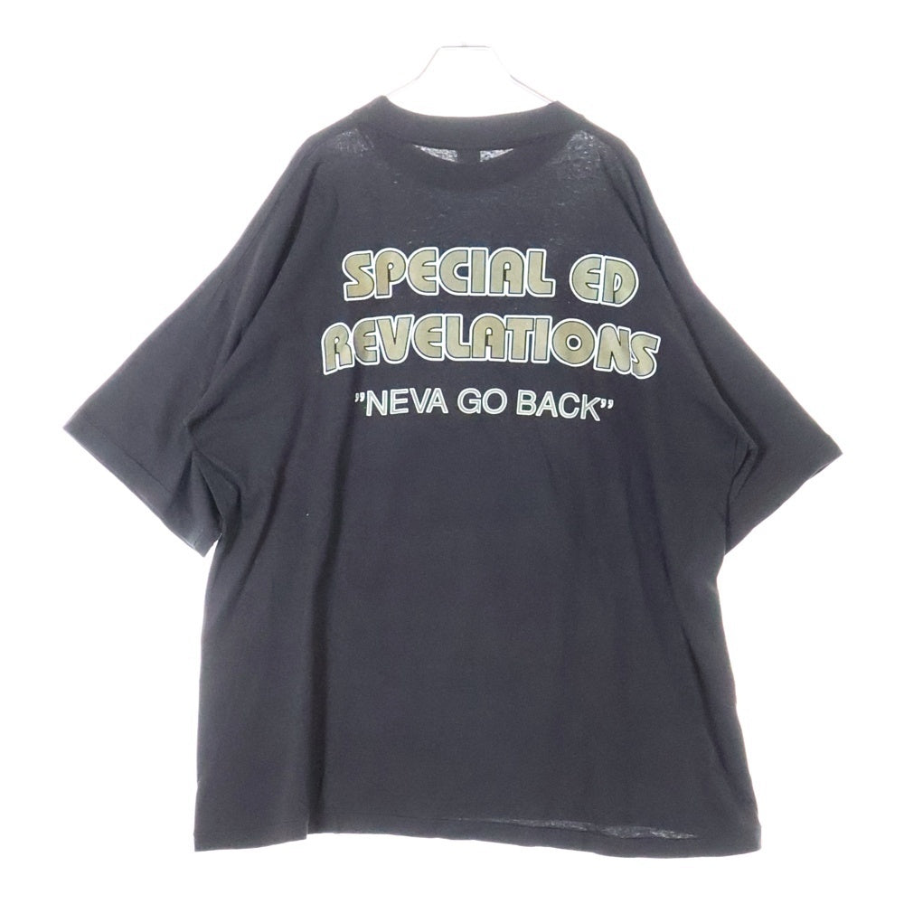 VINTAGE(ヴィンテージ) SPECIAL ED TEE スペシャル イーディー プリント半袖Tシャツ カットソー ブラック