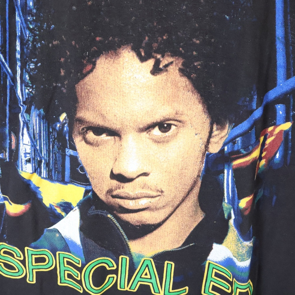 VINTAGE(ヴィンテージ) SPECIAL ED TEE スペシャル イーディー プリント半袖Tシャツ カットソー ブラック