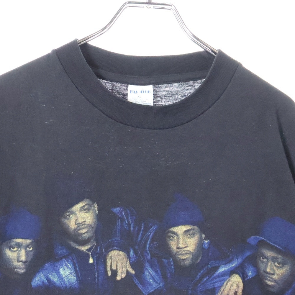 VINTAGE(ヴィンテージ) 90's BLACK STREET NO DIGGITY RAP BOOTLEG TEE バックストリート ノーディギー ブート 半袖Tシャツ カットソー ブラック