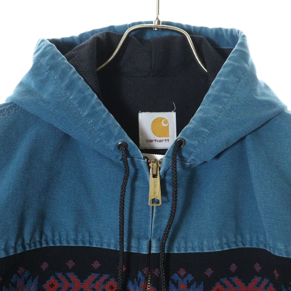 CARHARTT(カーハート) 90's Southwest Active Jacket サウスウェスト アクティブジャケット ダックジャケット ブルー/ブラック