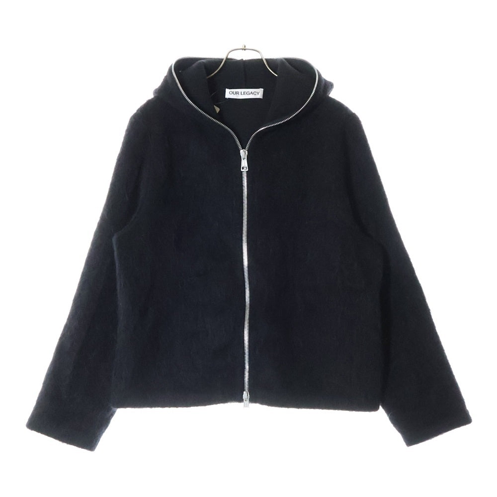 OUR LEGACY(アワーレガシー) 25AW FULL ZIP HOOD アルパカ混 フルジップフードパーカー M4243FBH