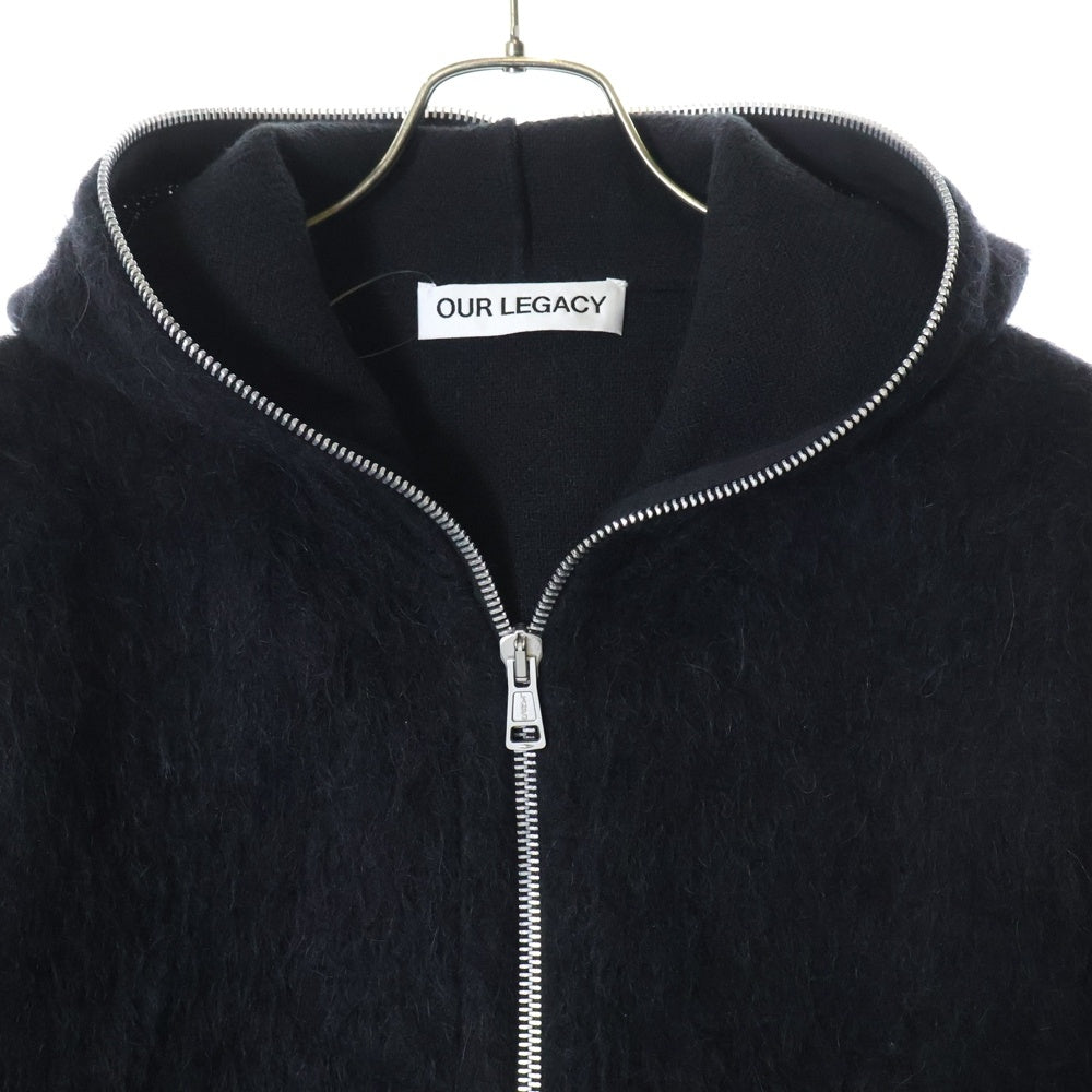 OUR LEGACY(アワーレガシー) 25AW FULL ZIP HOOD アルパカ混 フルジップフードパーカー M4243FBH