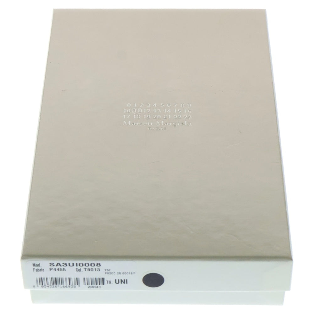 Maison Margiela 11(メゾンマルジェラ11) 4ステッチ レザー チェーンショルダーウォレット ポシェット ブラック SA3UI0008