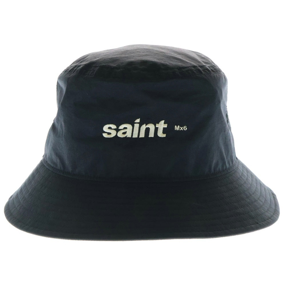 SAINT MICHAEL(セントマイケル) 25SS SAINT BUCKET HAT バケットハット SM-HR8 ブラック-0000-082