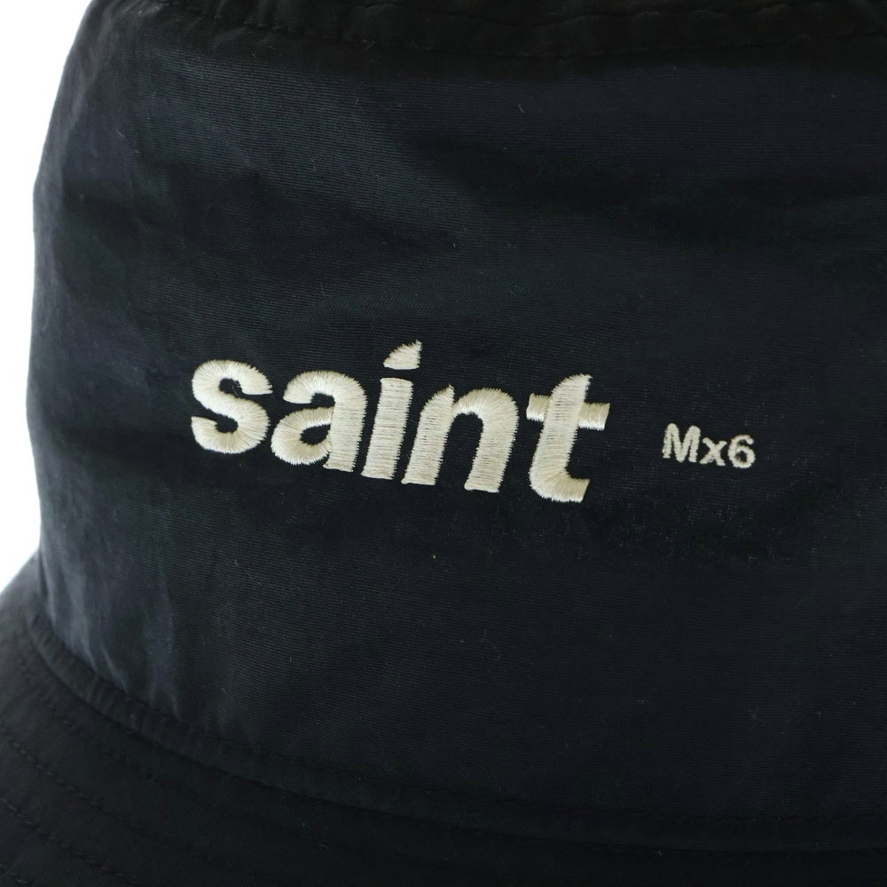 SAINT MICHAEL(セントマイケル) 25SS SAINT BUCKET HAT バケットハット SM-HR8 ブラック-0000-082