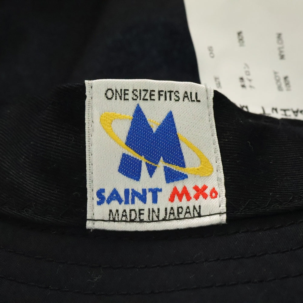 SAINT MICHAEL(セントマイケル) 25SS SAINT BUCKET HAT バケットハット SM-HR8 ブラック-0000-082
