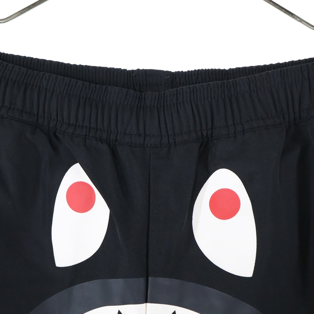 A BATHING APE(アベイシングエイプ) SHARK BEACH SHORTS シャーク ビーチショーツ ハーフパンツ ブラック 001SPH201014X