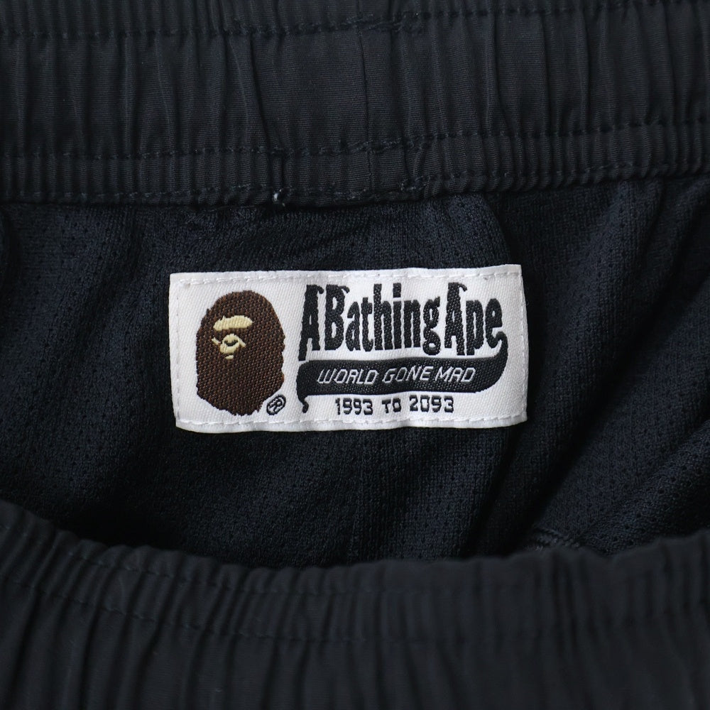 A BATHING APE(アベイシングエイプ) SHARK BEACH SHORTS シャーク ビーチショーツ ハーフパンツ ブラック 001SPH201014X