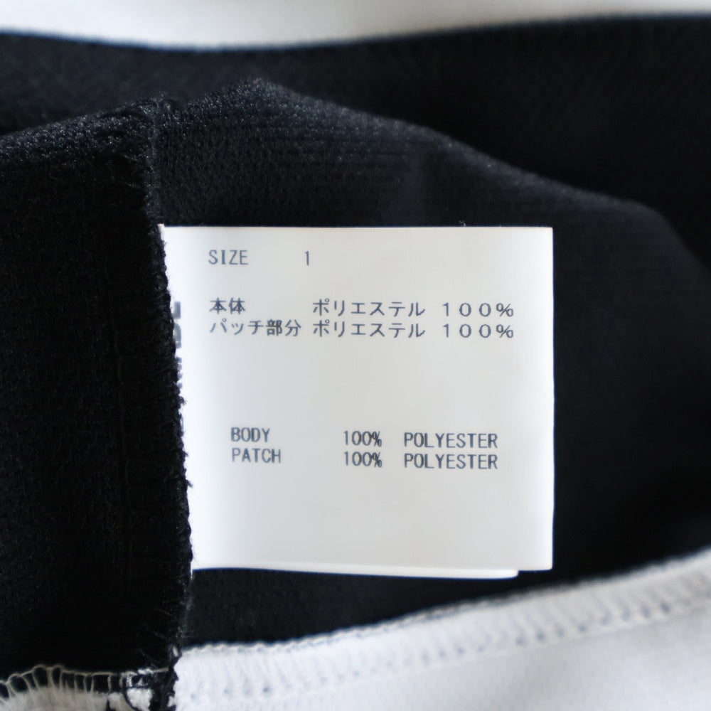 READY MADE(レディメイド) 23SS GAME SHIRT ロゴワッペン ゲームシャツ 長袖Tシャツ ロングスリーブ ブラック RE-P0-BK-00-00-249
