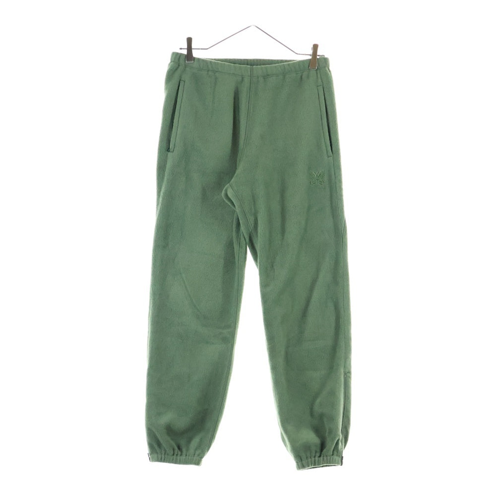 Needles(ニードルス) Zipped Sweat Pant フロント刺繍 スリースパンツ