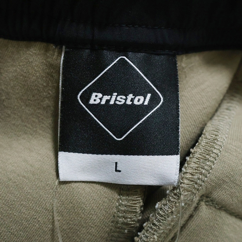 F.C.R.B./F.C.Real Bristol/FCRB(エフシーアールビー/エフシーレアルブリストル) フロントロゴワッペン スウェットパンツ カーキ FCRB-220046