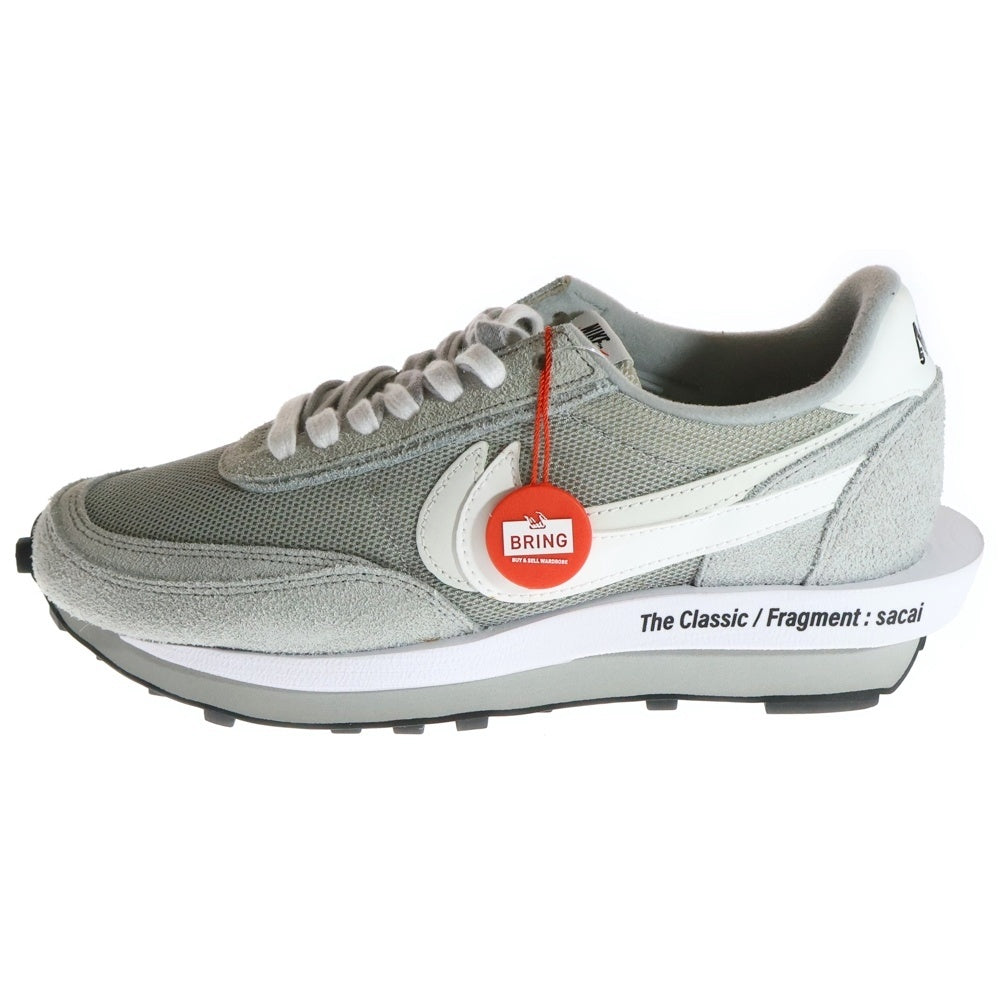 NIKE(ナイキ) ×sacai ×FRAGMENT LD WAFFLE SF DH2684-001 サカイ フラグメント エルディワッフル ローカットスニーカー グレー US9/27cm