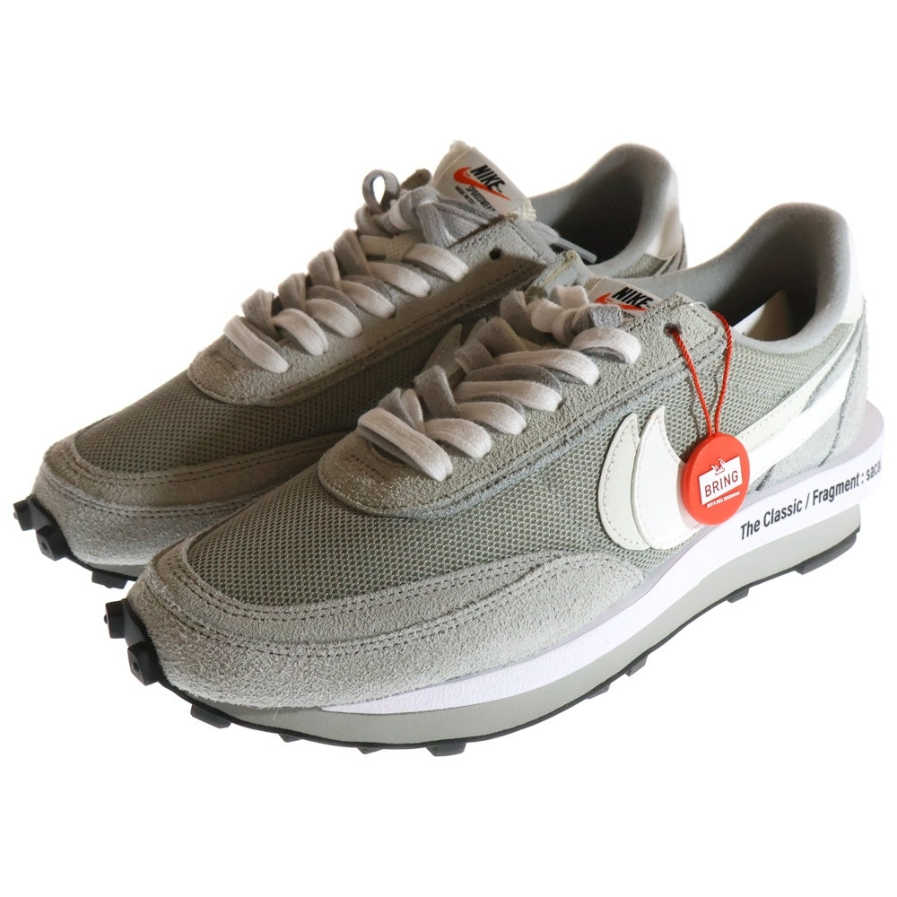NIKE(ナイキ) ×sacai ×FRAGMENT LD WAFFLE SF DH2684-001 サカイ フラグメント エルディワッフル ローカットスニーカー グレー US9/27cm