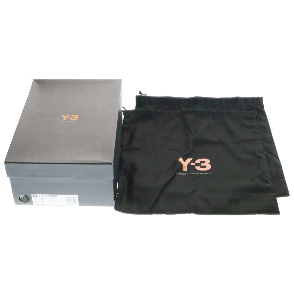 Y-3(ワイスリー) TANGUTSU ロゴプリント スリポン ローカットスニーカー ブラック US10.5/28.5cm BC0913