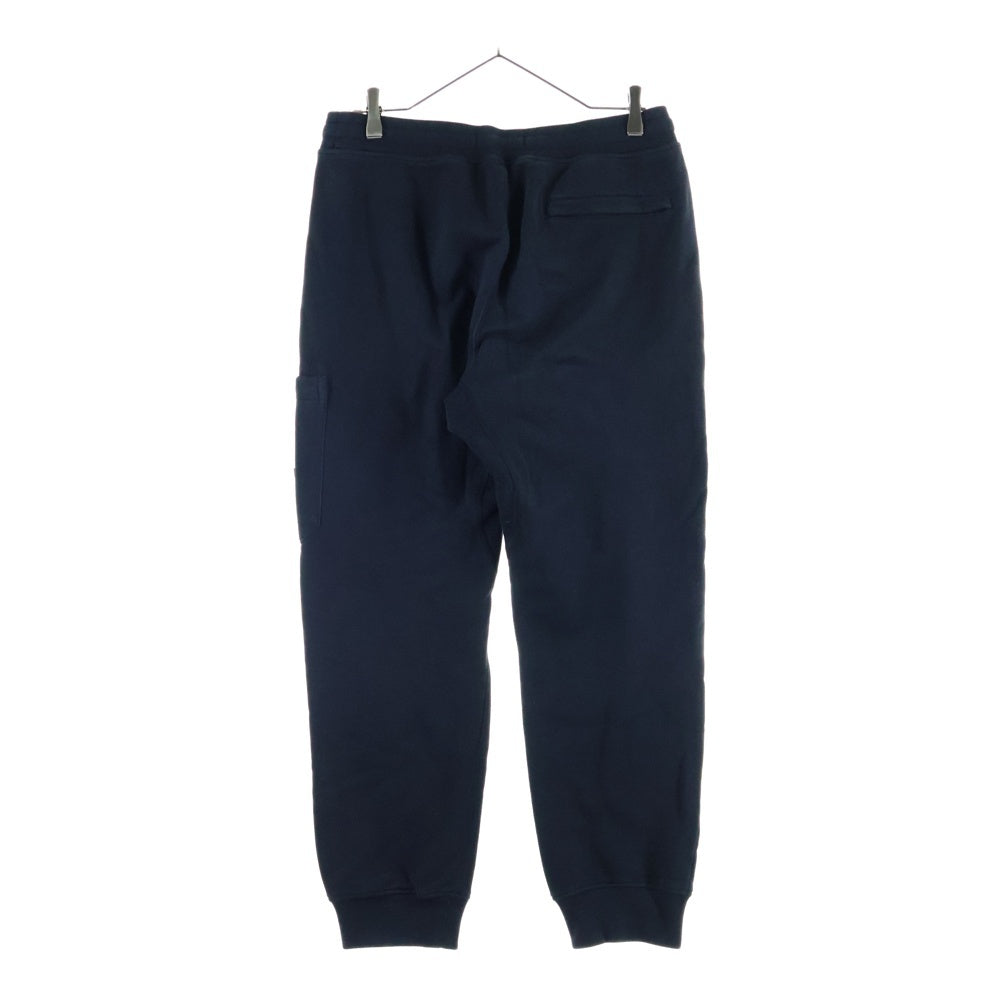 STONE ISLAND(ストーンアイランド) 19AW サイドロゴワッペン 裾リブスウェットパンツ ブラック 711560320