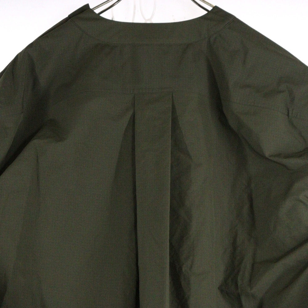 Sacai(サカイ) 22SS Rip Stop Mix Pullover リップストップミックスプルオーバー カーキ 22-02742M