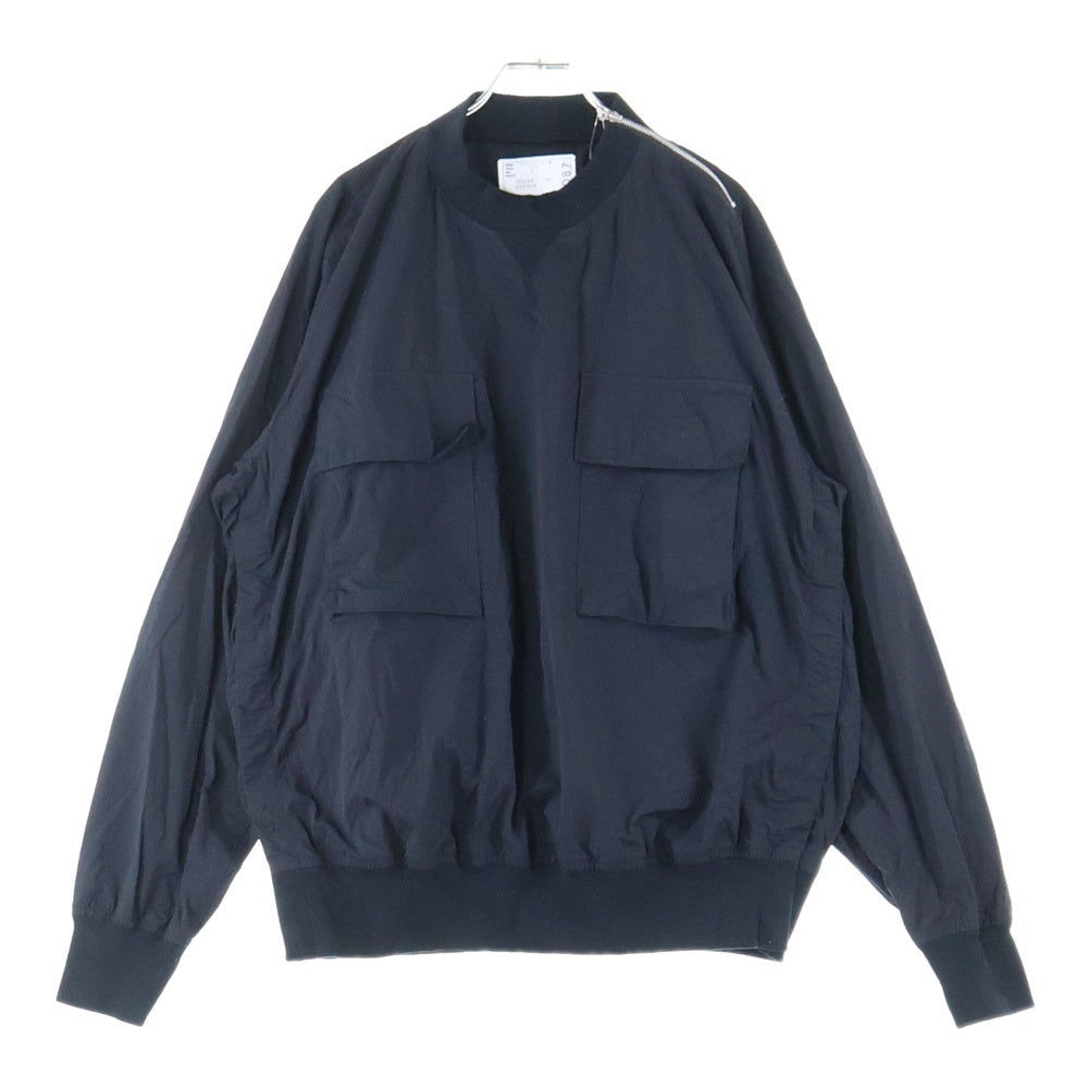 Sacai(サカイ) 23SS Taslan Nylon Pullover タスランナイロンプルオーバー 長袖シャツ 23-03087M