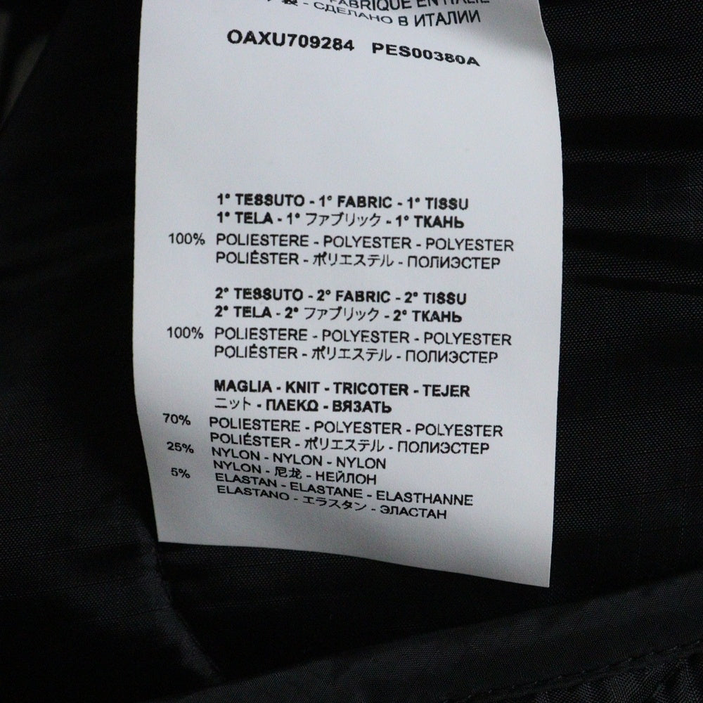 OAMC(オーエーエムシー) WORK QUILTED SWEATSHIRT ワークキルトスウェットシャツ クルーネック ブラック OAXU709284